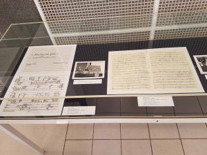 Original handwritten scores by Joachim Krebs, BLB 18.05.17